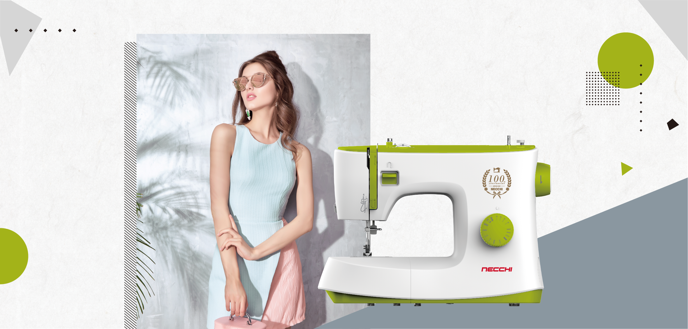 K408A Sewing Machine - MACHINES - Necchi sewing machine